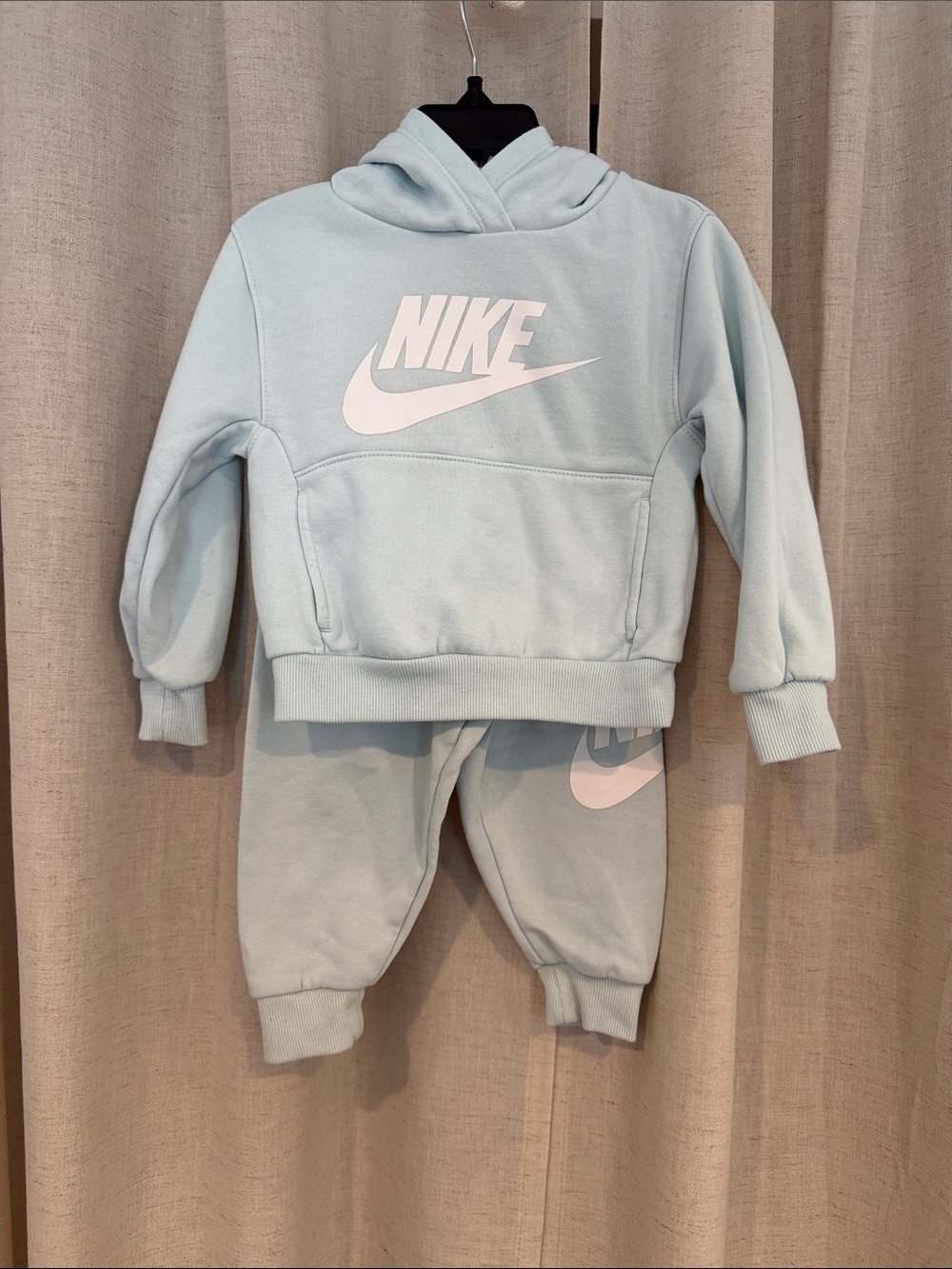 Nike Baby Blue Hoodie & Jogger Set